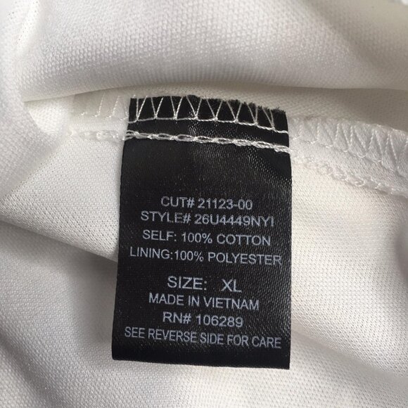 Trixxi Dress Womens XL Eyelet Sleeveless Lined Summer Boho Floral Zip Back - Picture 13 of 15